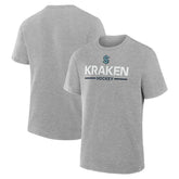 Seattle Kraken Fanatics Authentic Pro Primary T-Shirt - Gray T-shirts