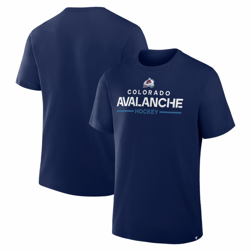Colorado Avalanche Fanatics Authentic Pro Primary T-Shirt - Navy T-shirts