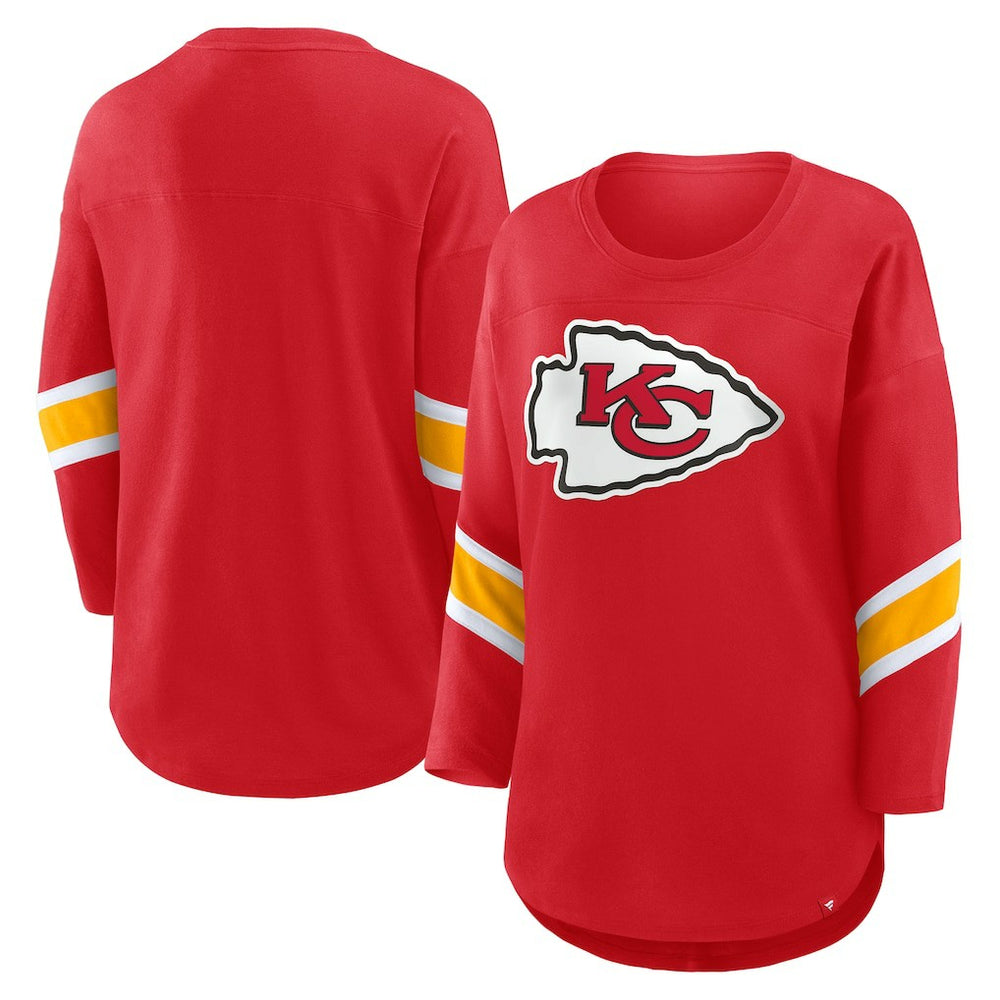 Kansas City Chiefs Women's Redzone 3/4-Sleeve T-Shirt - Red online