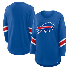 Buffalo Bills Women's Redzone 3/4-Sleeve T-Shirt - Royal sale