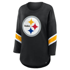 Pittsburgh Steelers Women's Redzone 3/4-Sleeve T-Shirt - Black outlet