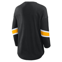 Pittsburgh Steelers Women's Redzone 3/4-Sleeve T-Shirt - Black outlet