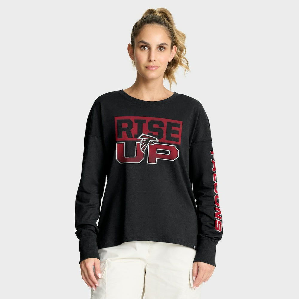Atlanta Falcons Women's Hometown Legacy Long Sleeve T-Shirt - Black outlet