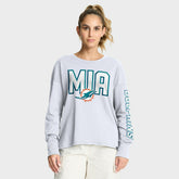 Miami Dolphins Women's Hometown Legacy Long Sleeve T-Shirt - White discount
