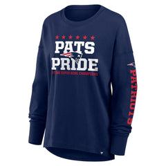 New England Patriots Women's Hometown Legacy Long Sleeve T-Shirt - Navy cheap