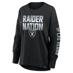 Las Vegas Raiders Women's Hometown Legacy Long Sleeve T-Shirt - Black for sale