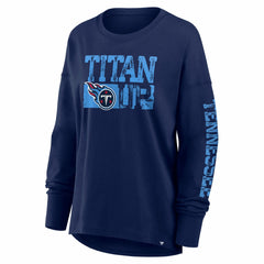 Tennessee Titans Women's Hometown Legacy Long Sleeve T-Shirt - Navy for sale