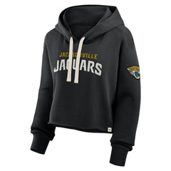Jacksonville Jaguars Women's Oversized Hometown Heritage Cropped Hoodie - Black online