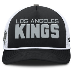 Los Angeles Kings Fanatics Authentic Pro Rink A-Frame Adjustable Hat - Black/White Hats