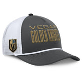 Vegas Golden Knights Fanatics Authentic Pro Rink A-Frame Adjustable Hat - Charcoal/White Hats