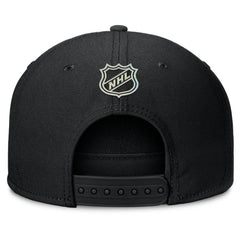 Pittsburgh Penguins Fanatics Authentic Pro Rink Team Code Snapback Hat - Black Hats