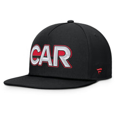 Carolina Hurricanes Fanatics Authentic Pro Rink Team Code Snapback Hat - Black Hats