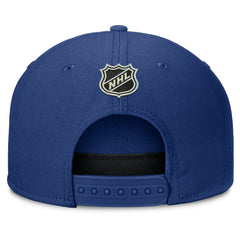 Edmonton Oilers Fanatics Authentic Pro Rink Team Code Snapback Hat - Royal Hats