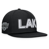 Los Angeles Kings Fanatics Authentic Pro Rink Team Code Snapback Hat - Black Hats