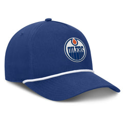 Edmonton Oilers Fanatics Authentic Pro Rink Roper A-Frame Adjustable Hat - Royal Hats