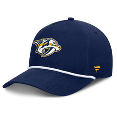 Nashville Predators Fanatics Authentic Pro Rink Roper A-Frame Adjustable Hat - Navy Hats