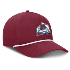 Colorado Avalanche Fanatics Authentic Pro Rink Roper A-Frame Adjustable Hat - Burgundy Hats