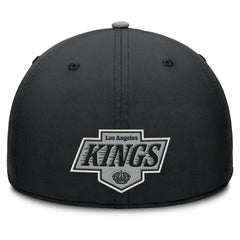 Los Angeles Kings Fanatics Authentic Pro Rink Team Code Flex Hat - Black/Gray Hats
