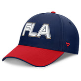 Florida Panthers Fanatics Authentic Pro Rink Team Code Flex Hat - Navy/Red Hats