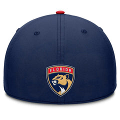 Florida Panthers Fanatics Authentic Pro Rink Team Code Flex Hat - Navy/Red Hats