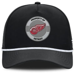 Detroit Red Wings Fanatics Authentic Pro Rink Adjustable Hat - Black Hats