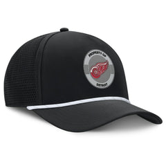Detroit Red Wings Fanatics Authentic Pro Rink Adjustable Hat - Black Hats