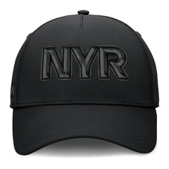 New York Rangers Fanatics Authentic Pro Road Team Code Flex Hat - Black Hats