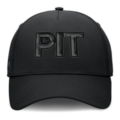 Pittsburgh Penguins Fanatics Authentic Pro Road Team Code Flex Hat - Black Hats