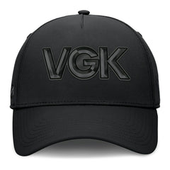 Vegas Golden Knights Fanatics Authentic Pro Road Team Code Flex Hat - Black Hats