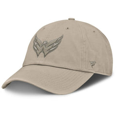 Washington Capitals Fanatics Authentic Pro Road Adjustable Hat - Tan Hats