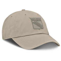 New York Rangers Fanatics Authentic Pro Road Adjustable Hat - Tan Hats