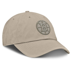 Boston Bruins Fanatics Authentic Pro Road Adjustable Hat - Tan Hats