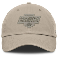 Los Angeles Kings Fanatics Authentic Pro Road Adjustable Hat - Tan Hats