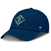 Seattle Kraken Fanatics Women's Authentic Pro Rink Adjustable Hat - Deep Sea Blue Hats
