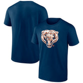 Chicago Bears Chrome Dimension T-Shirt - Navy online