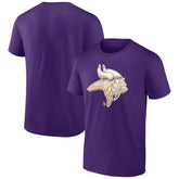Minnesota Vikings Chrome Dimension T-Shirt - Purple sale