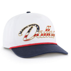 Dallas Cowboys '47 Patriotic Overhand Hitch Adjustable Hat - White discount