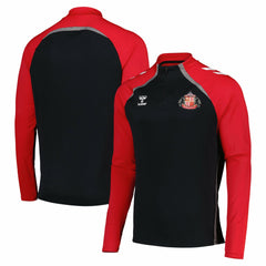 Sunderland Hummel Training Half Zip Sale - Black