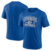 Dallas Cowboys Retro Tri-Blend T-Shirt - Royal on sale