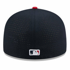 Chicago White Sox 2025 MLB All-Star Game Workout Side Patch 59FIFTY Fitted Hat Navy/Red