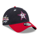 Houston Astros 2025 MLB All-Star Game Workout 9TWENTY Adjustable Hat Navy/Red