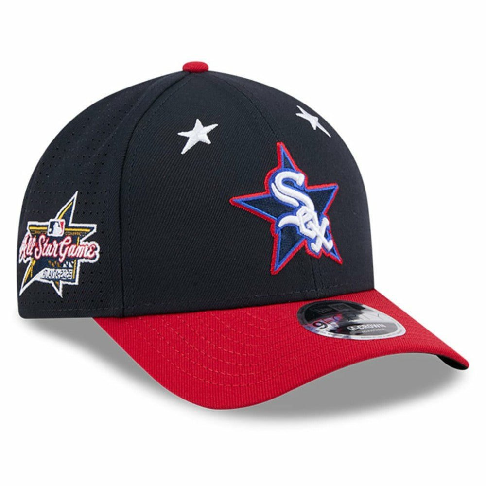 Chicago White Sox 2025 MLB All-Star Game Workout 9FORTY M-Crown Adjustable Hat Navy/Red