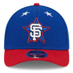 San Francisco Giants 2025 MLB All-Star Game Workout 9FORTY M-Crown Adjustable Hat Blue/Red