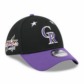 Colorado Rockies 2025 MLB All-Star Game 39THIRTY Flex Hat Black/Purple