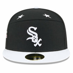 Chicago White Sox 2025 MLB All-Star Game Side Patch 59FIFTY Fitted Hat Black/White