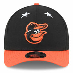 Baltimore Orioles 2025 MLB All-Star Game 9FORTY M-Crown Adjustable Hat Black/Orange