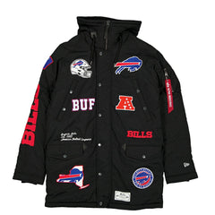 Buffalo Bills New Era x Alpha Industries N-3B Altitude Full-Zip Parka - Black on sale