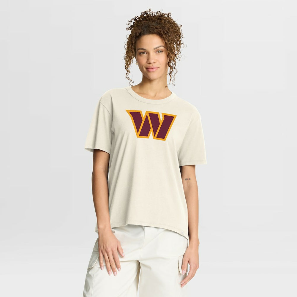 Washington Commanders Women's Dove Legacy T-Shirt - Cream online