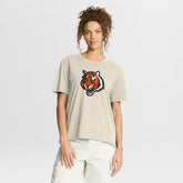 Cincinnati Bengals Women's Dove Legacy T-Shirt - Cream sale