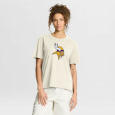 Minnesota Vikings Women's Dove Legacy T-Shirt - Cream outlet